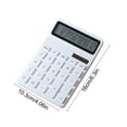 thumbnail image 3 of Honeeladyy Office Desk Calculator, Cute Calculator for School, Basic Calculators Desktop, Large Screen 12 Digit Display Simple Financial Calculator with Big Button for Office Home, 6.4*4.3*0.59IN, 3 of 6