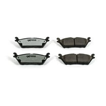 Power Stop Z36-1790 Z36 Truck & Tow Carbon Fiber-Ceramic Brake Pad -Rear
