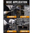 Carbon Steel Head Rivet Nut Tool Kit for Drill Threaded Rivnut Insert ...