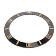 thumbnail image 1 of Ceramic Watch Bezels Insert, Prevent Scratches Bezel Insert Protective Ring  for Perfect Fitment White Character Black Back,Gold Character Black Back,White Character Green, 1 of 7