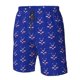 thumbnail image 4 of Balery Hockey Traje de Baño Estilo Hawaiano para Hombre, Shorts de Secado Rápido con Bolsillos-Medium, 4 of 6