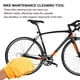 thumbnail image 2 of EeaseMX Juego de 8 cepillos de limpieza para bicicletas, kit de limpieza para cadena, neumáticos y ruedas dentadas., 2 of 7
