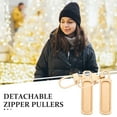 thumbnail image 2 of 10pcs Replacement Zipper Pulls Detachable Zipper Slider Metal Zipper Repair Kit, 2 of 9