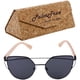 thumbnail image 1 of Lentes Modernos VentDepot Shine PalmTree Marco de Metal Bambú UV400, 1 of 1