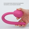 thumbnail image 3 of 1Pc Massage Hammer Massage Hammer Back Care Tapping Pat Massager Hand-held Household Squatting Meridian Silicone Stick (Red), 3 of 6