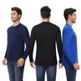 thumbnail image 5 of Zfeel Dry Fit Poly Long Sleeves T-Shirts 100% Polyester Moisture-Wicking Crewneck Tee Shirts (Dust, XL), 5 of 7