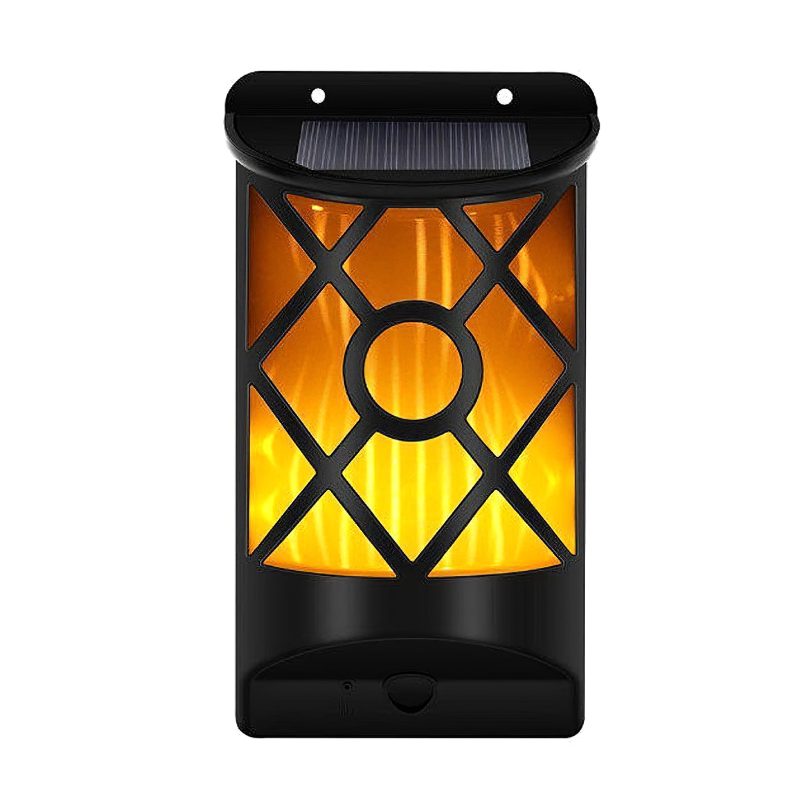 Flame effect solar wall lights Clearance