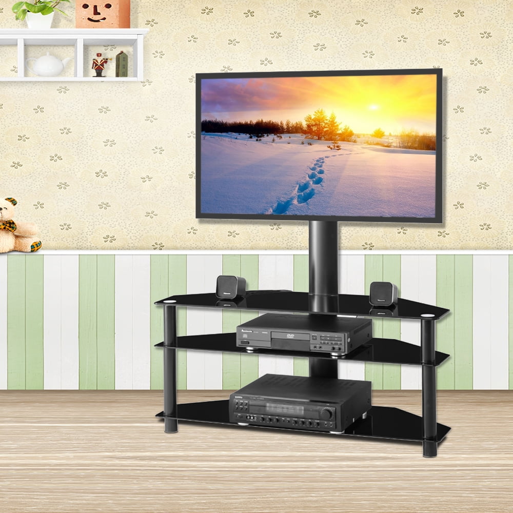 Table Top TV Stand for 32-65 inch TVs, Angle and Height ...