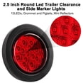 thumbnail image 2 of Luces indicadoras LED Konrali 2.5 redondas, 13 LED con reflectores, 2 of 8