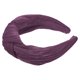 thumbnail image 5 of Diadema Anudada Ancha de terciopelo Unique Bargains fucsia 13x5 cm, 5 of 7