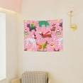 thumbnail image 3 of Kdxio Different Dogs Christmas Wall Hanging Tapestries Banner For Bedroom College Dorm Home Living Room Party Decor 29X37 In, 3 of 8