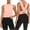 Pink, variant on Womens Workout Sleeveless Shirts Open Back Cropped Yoga Tank Tops Backless Athletic Going out Clothes
