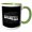 Green/White, variant on 3drose, Bravery Sacrifice Honor Patriotic Typography, 15oz Mug