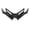 Bright carbon fiber, variant on Aerodynamic Lower Cover With Fairing for Cfmoto 250sr