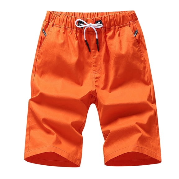 WTXUE Loose Fitting Breathable Capris Summer Beach Pants Sports Fitness Cotton Loose Shorts for Men XXL