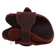 thumbnail image 2 of Bow Arrow Thumb Guard Recurve Traditional Bow Finger Tip Protector Archery Thumb Ring Tap Dark Brown, 2 of 5