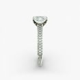 thumbnail image 3 of First Jewel Radiant Cut 1.9 Ct Lab Created Diamond Bypass Ring for Women’s - 14K White Gold Plated Wedding Anniversary Ring - Women’s Ring - Forever Diamond Ring for Women’s - Promise Wedding Gift, 3 of 4