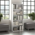 thumbnail image 3 of Bush Business Furniture Hustle Tall 5 Shelf Bookcase in White, 3 of 7