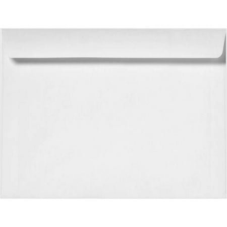 Gold Lined Ecru Envelope - 6 x 9 Booklet Envelopes - 24lb. Bright White (1000 Qty.)