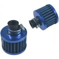 thumbnail image 5 of 2PCS 12mm Mini Universal Blue Motor Cone Cold Clean Air Intake Filter Turbo Vent Breather, 5 of 8