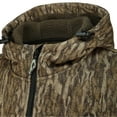 thumbnail image 5 of Drake Men's Ultimate Wader Quarter Zip Hoodie Mossy Oak Bottomland 2XL, 5 of 5