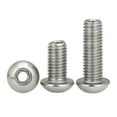 thumbnail image 2 of (4PCS) 304 Stainless Steel Plate Head Hexagonal Empty Screw Round M8x25mm（Hole 4.2mm)., 2 of 5