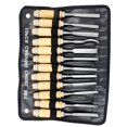 thumbnail image 3 of LEEYNEER Wood Carving Tools Set with 12 Pieces Plastic Chisels Gouges in Light Brown  Any Level Carving, 3 of 5