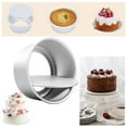 thumbnail image 4 of Daiosportswear Round Baking Pan,Cake Baking Tool,Aluminum Alloy 4/6/8/10Inch 10.2x3.4in,Detachable Bottom Easy Clean,for Home/Commercial Baking/Chiffon/Sponge Cake/Novices, 4 of 9