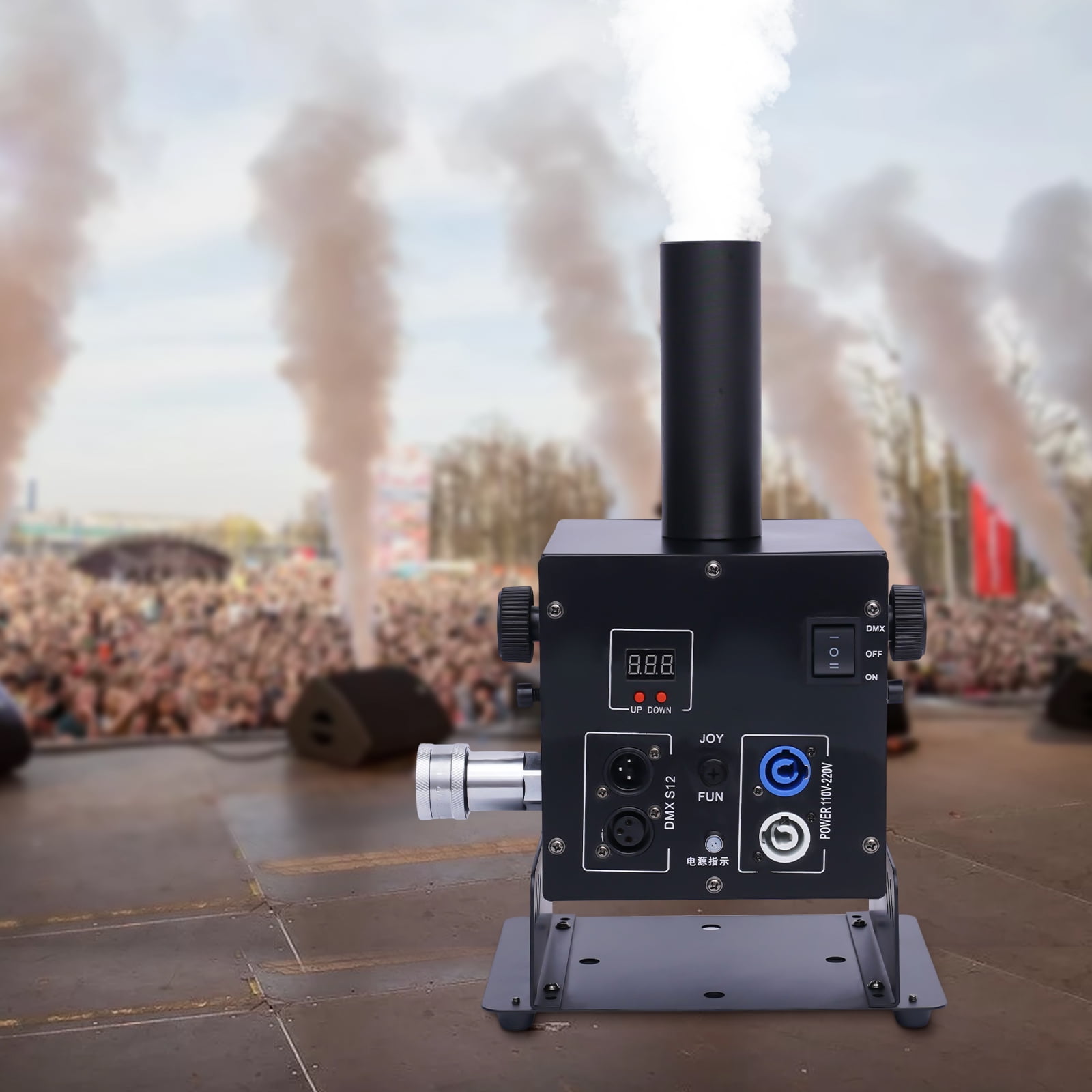 Miumaeov Co2 Cryo Jet Machine Cold Fog Cannon Stage Effect Machine