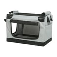 thumbnail image 5 of Collapsible Pet Travel Carrier, 50x35x35cm Soft-Sided Dog & Cat Crate for Car Travel, 5 of 6