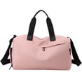 thumbnail image 2 of LHNFT Duffel Bag Weekender Bags for Women Shoe Compartment & Wet Pocket Overnight Carry On Bag Water-resistant Travel Sport, 2 of 6