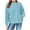 Light Blue, variant on Teens Zip up Hoodies, Boys Girls Casual Long Sleeve Waffles Zipper Hooded Sweatshirt Jackets with Pockets Light Blue 10Y