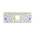 thumbnail image 7 of Yayeee Faucet Mat for Kitchen Sink 14.7" Diatomite Long Splash Guard Pad, Purple Easter Eggs, 7 of 7