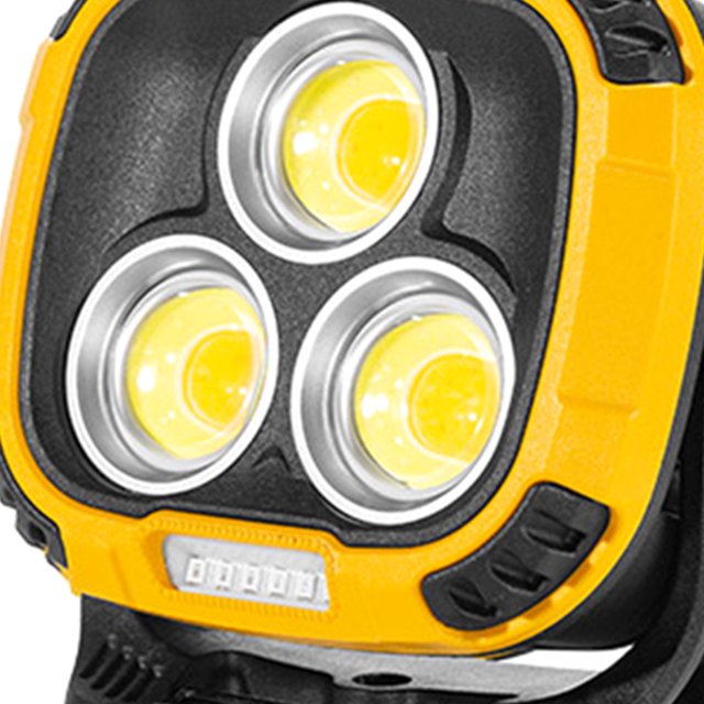 Luz De Trabajo Lámpara de emergencia magnética regulable con luz de camping USB con gancho para iluminación de senderismo Sywqhk Para estrenar