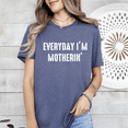 thumbnail image 4 of Everyday Im Motherin Shirt Funny Mom Life Tee Women Cute Mothers Day Gift Top, 4 of 6