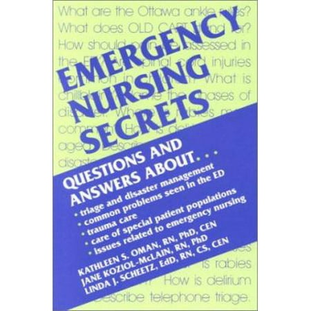 UPC: 9781560534501 | Secrets: Emergency Nursing Secrets (Paperback)