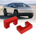 thumbnail image 1 of Funda de enganche de remolque Klutchtech para Tesla Cybertruck 2024-25, color rojo, 1 of 7