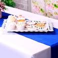 thumbnail image 5 of Qucyy Ensemble de Mariage 10 Pcs 12 x 108 Pouces Chemin de Table en Satin pour Décoration de Réception de Mariage - Bleu Royal Bleu Royal 12 x 108 Pouces, 5 of 5