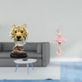 thumbnail image 2 of Escultura De Resina De Bailarina Con Cabeza De Tigre. Figura De Animal. Estatua Moderna. Decoración De Escritorio Para Sala De Estar, Entrada, Estantería, Mesa, Pasillo, Oficina, Estudio., 2 of 8