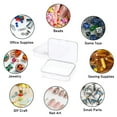 thumbnail image 4 of Mini Plastic Storage Containers Box with Lid 12 Pack - Home, Offices, Business Trips, Travels, Beads, Business Cards, Crafts Accessories, 4 of 7