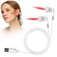 thumbnail image 3 of Thérapie par Lumière Rouge pour Oreilles Tinnitus Calme Theralight Pods Écouteurs Tinnitus Infrarouges Bouchons d'Oreilles Tinniplug contre Tinnitus Thérapie par Lumière Rouge pour Oreilles Blanc, 3 of 8