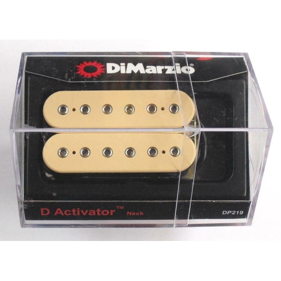 DiMarzio® D Activator Neck Humbucker Pickup~Reg Spaced~Creme~USA~DP219~Brand New