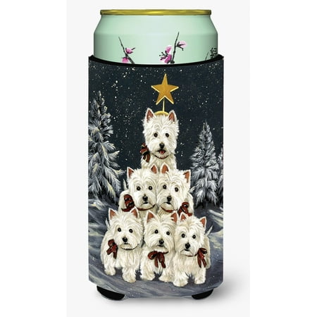 

Westie Christmas Family Tree Tall Boy Hugger