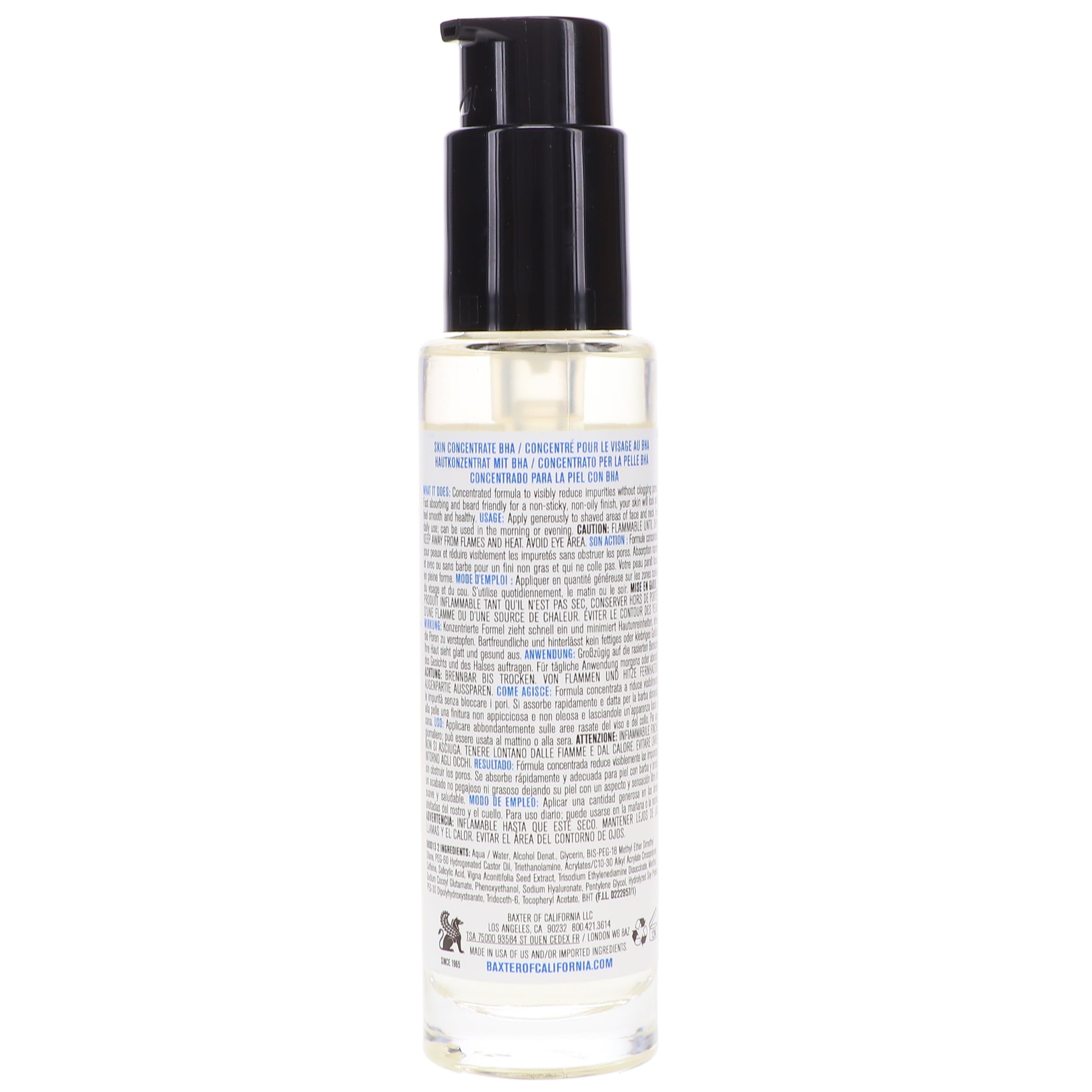 Skin Concentrate BHA by Baxter Of California for Men - 1.7 oz Serum