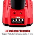thumbnail image 3 of 12V Rapid Charger Replacement for MIL 12V Battery Charger, Compatible with Milwaukee M12 Lithium Battery 12Volt 48-11-2401 48-11-2411 48-11-2412,Euro, 3 of 5