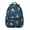 Black-134, variant on Spacecraft Rocket Astronaut School Bag with Galaxy Moon and Stars Celestial Cosmic Design Lightweight Reflective Backpack