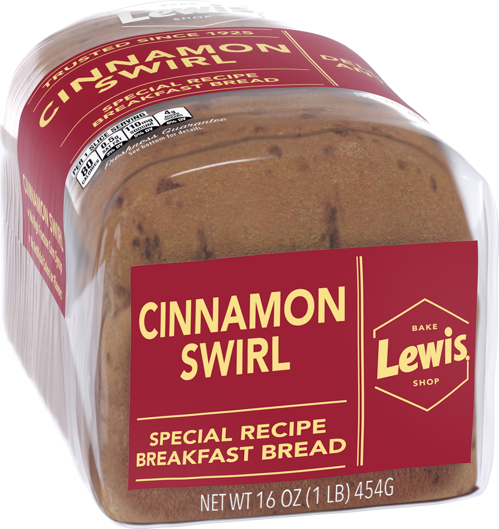 Lewis Bake Shop Cinnamon Swirl Bread, 16 oz