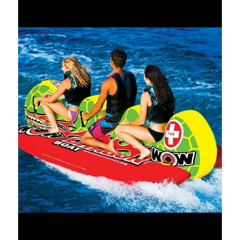 Wow! Dragon Boat 3-Rider Towable - Walmart.com