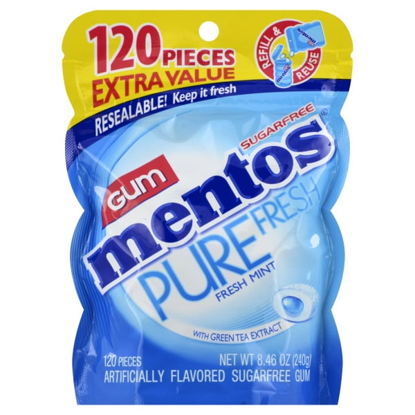 mentos pure fresh fresh mint