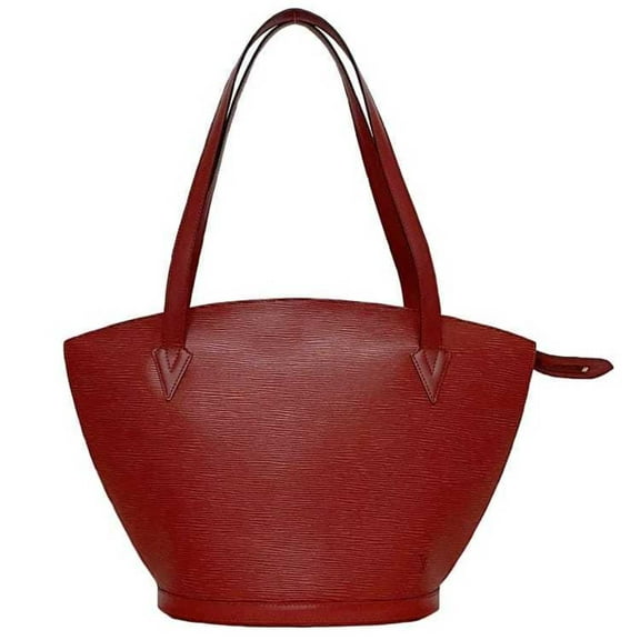 Pre-Owned Louis Vuitton Tote Bag Saint Jacques f-21781 Red Castilian Epi M52267... (Good)